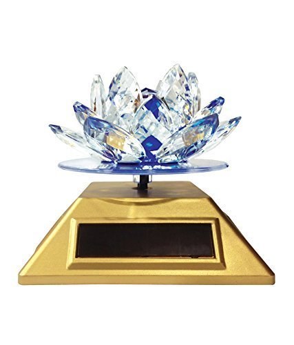 Golden Rotating Solar Stand, Size (feet): 27 X 13.7 X 11.9 Cm, Warranty: No Warranty