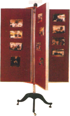 Metal Revolving Display Stand, For Office