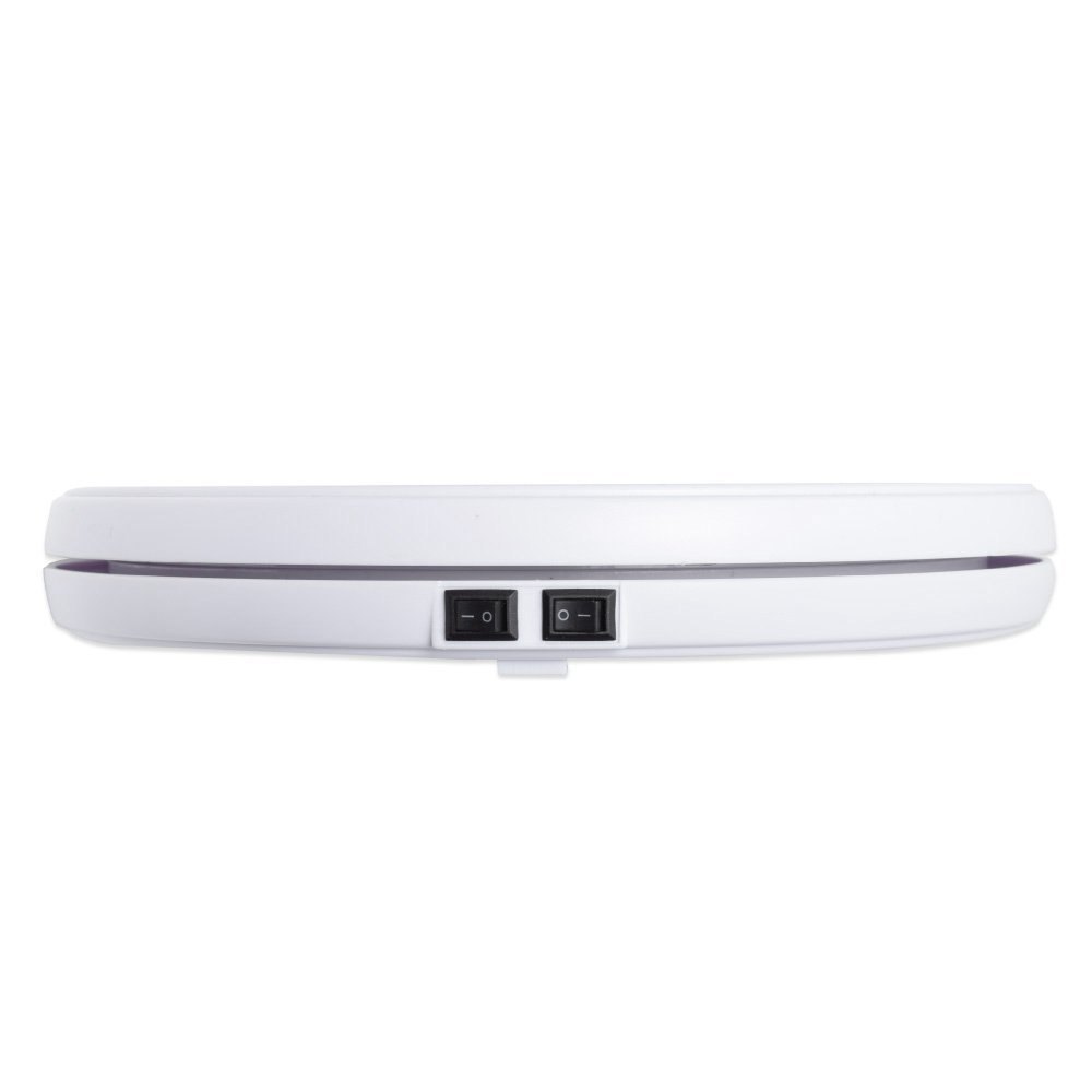 SYGA Electric Multi-Functional Rotary Table LED Lights Stereo Display Advertising Toy