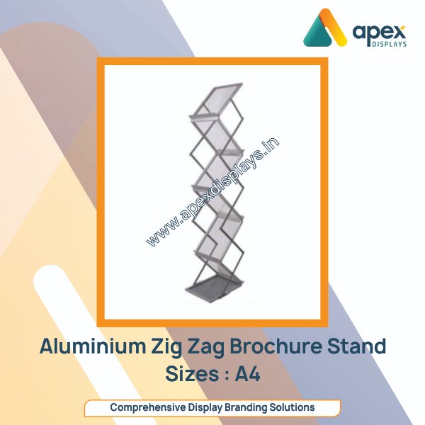 Aluminum Brochure Stand