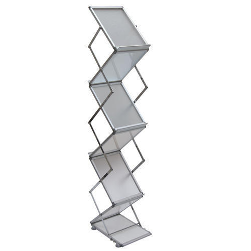 Zig Zag Brochure Stand, For Display