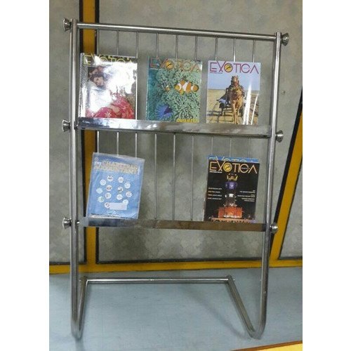 Magazine Stand, for Library, Size (Dimensions in Length X Breadth X Height): 4\' X 2\'