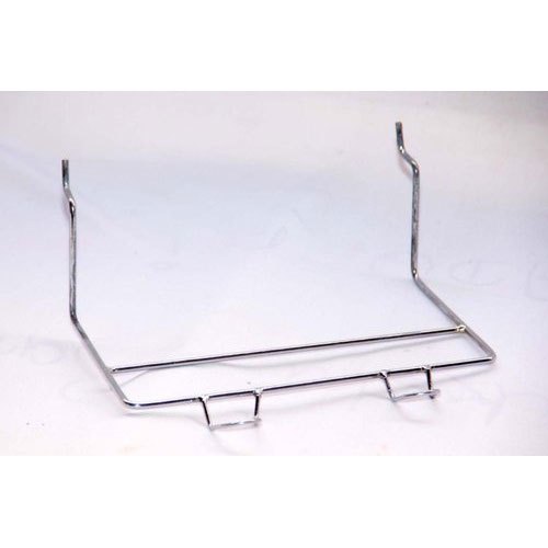 Chrome finish Wall Mounted Display Hanger, For Footwear shop
