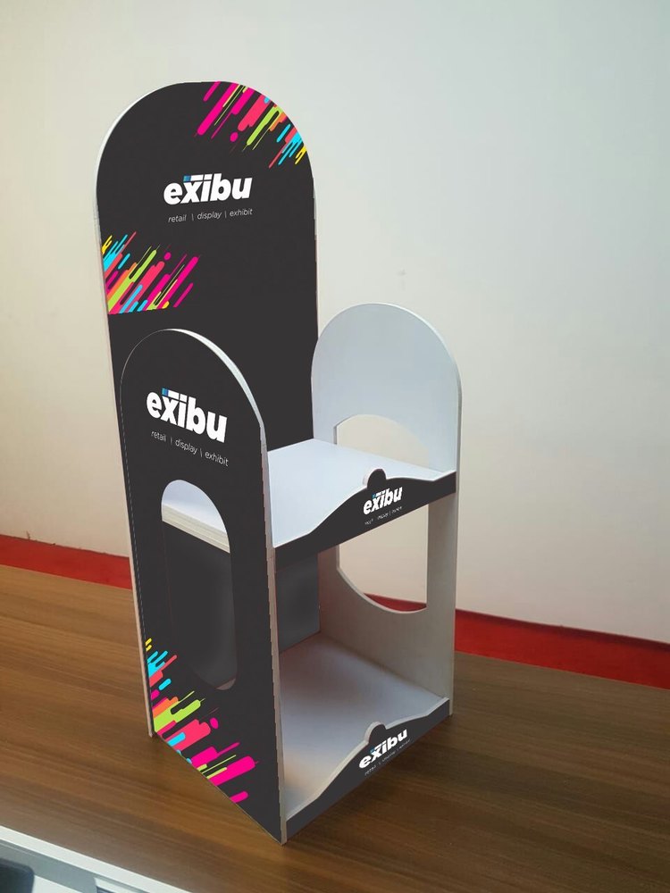 Sustainable Materials Counter Top Display Stand, For Shop
