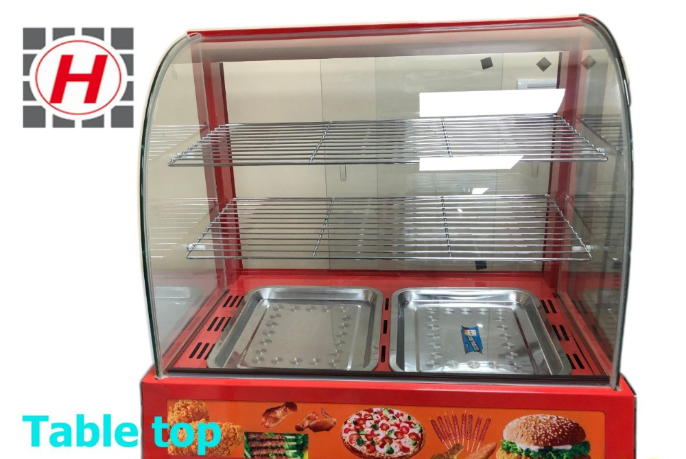 SS Counter Top Display, For Catering