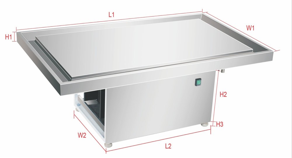 SS Celfrost Counter Top Display -3F, For Commercial, -10C