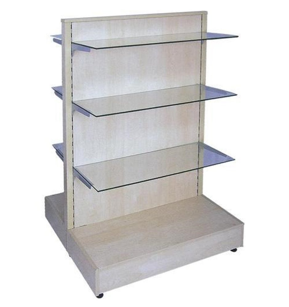 Supermarket Wooden Gondola Unit
