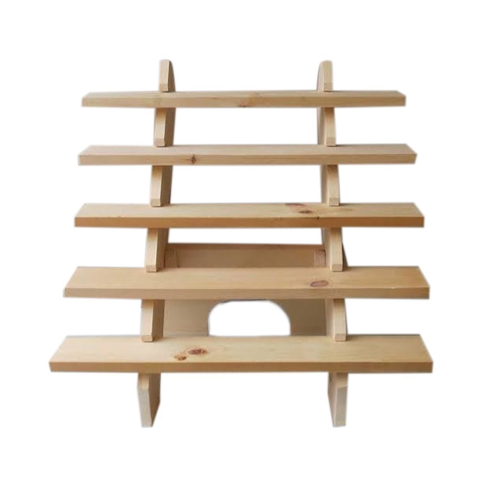 Foldable Wooden Display Stand