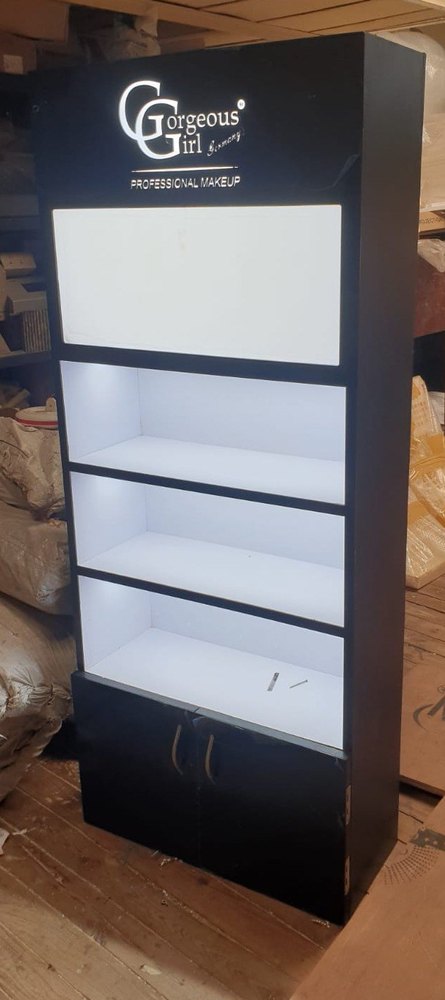 Acrylic plus wooden display unit, For Advertisement