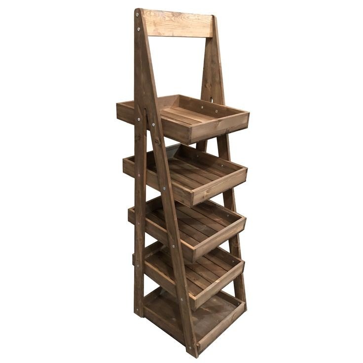 Wooden display stand
