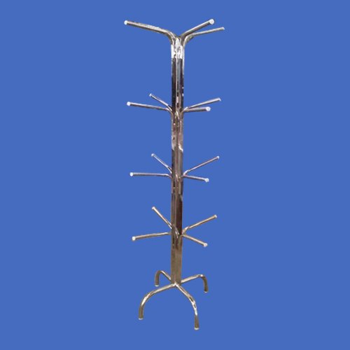 Stainless Steel Helmet Stand, For Industrial