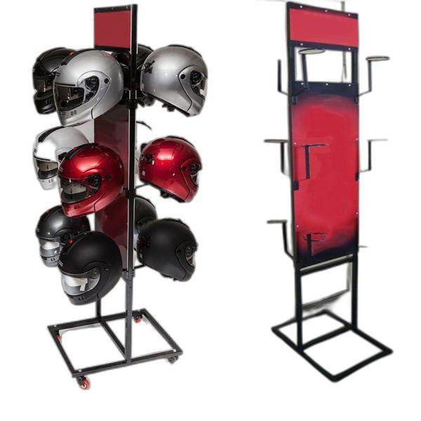 Metal Motorcycle Helmet Stand, For Office