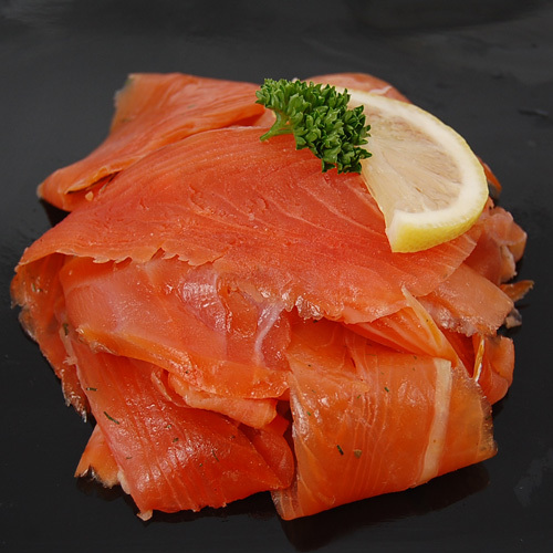 Frozen Smoked Salmon Fish, for Household, Packaging Type: Packet