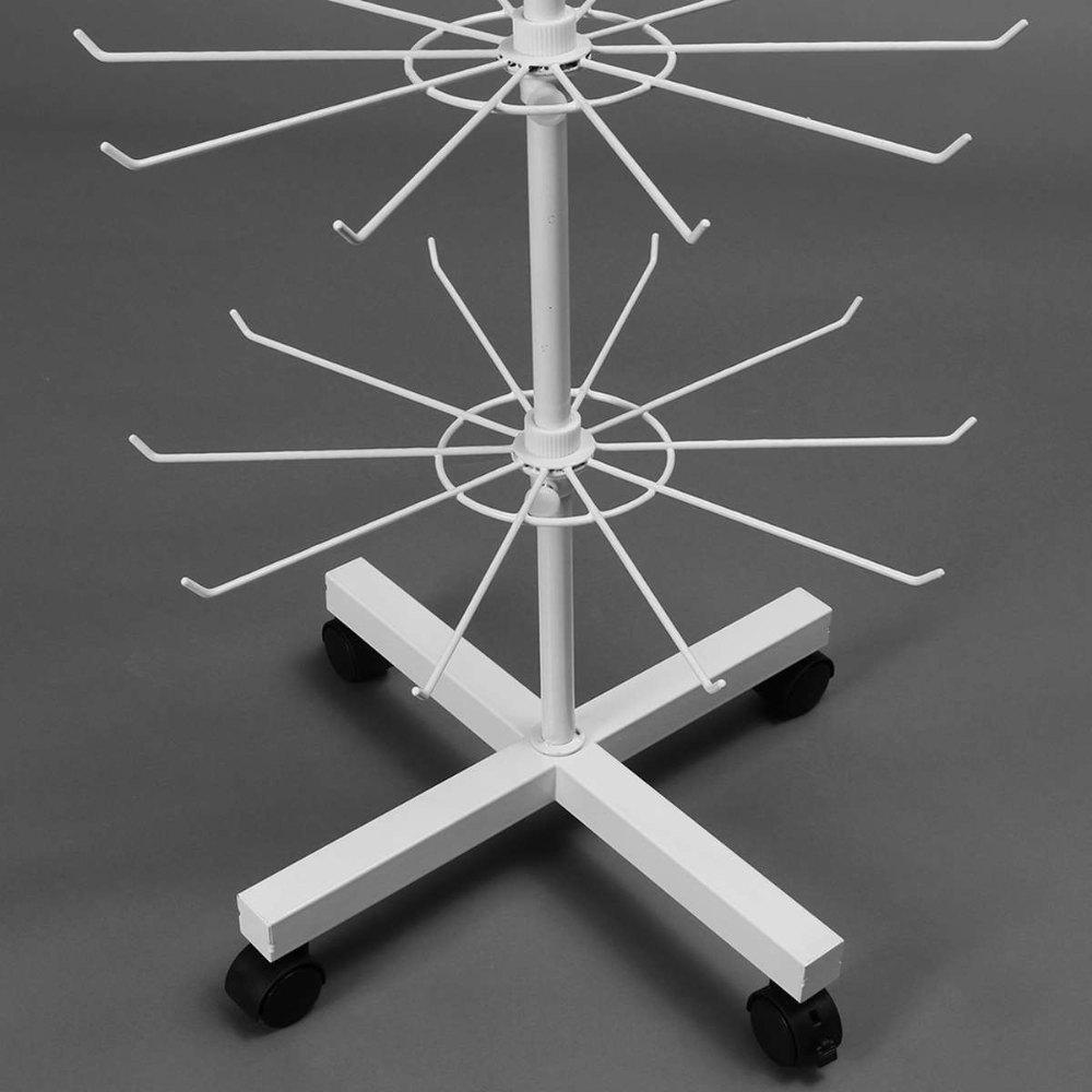 White Movable Unit Belt Display Stand, For Supermarket, Size: 2*2*3 Feet