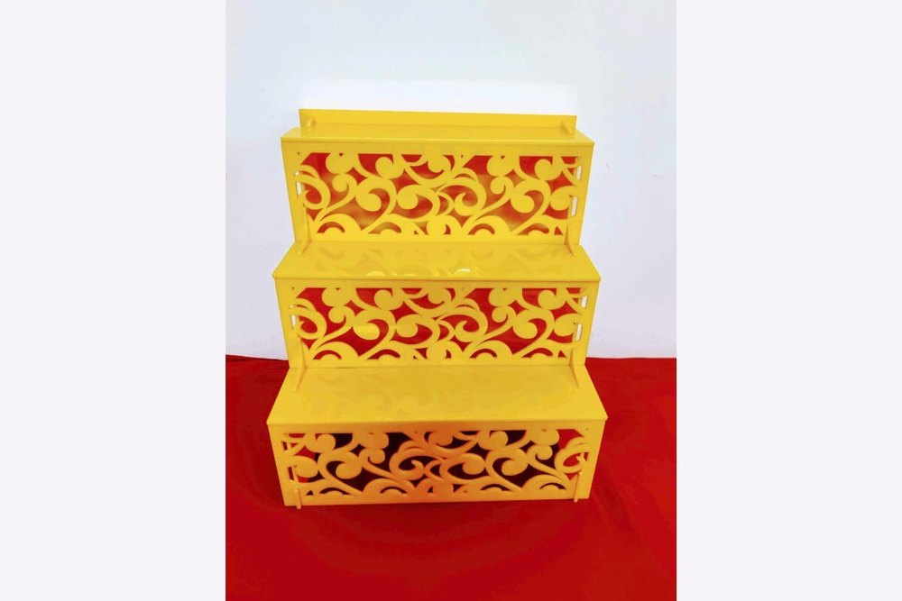 Acrylic Plastic Golu Padi Stand