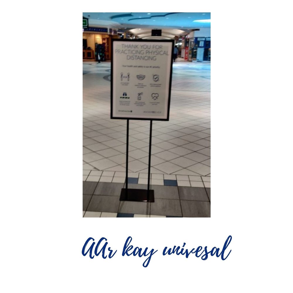 Metal Floor Display Stand For Mall And Store