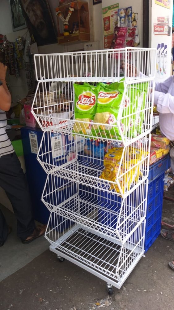 Metal Alligator Display Rack, For Advertisement