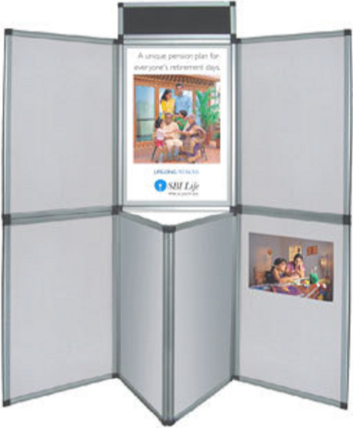 Aluminium Floor Display Stand