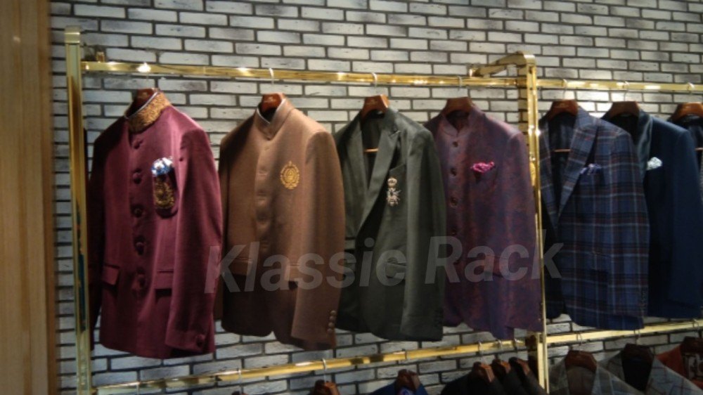 Gold Garment Stand Hanger