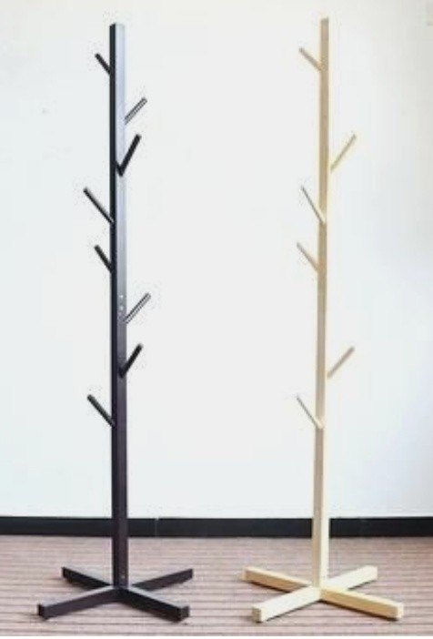 IWC Solid Wood Wooden Coat Hat Stand, For Supermarket, Size: User Defined