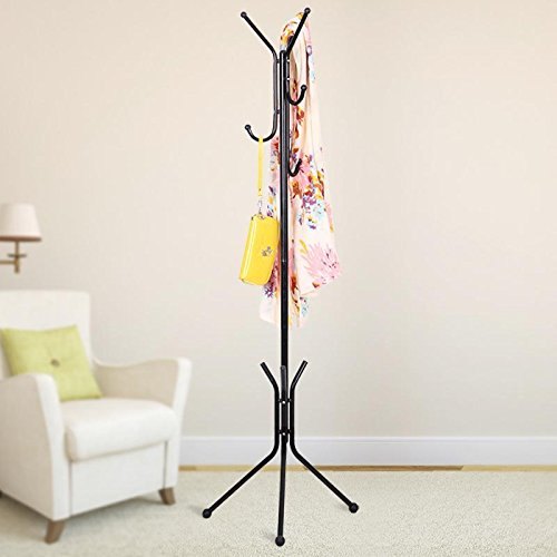 Black Aluminum Coat Rack Hanger