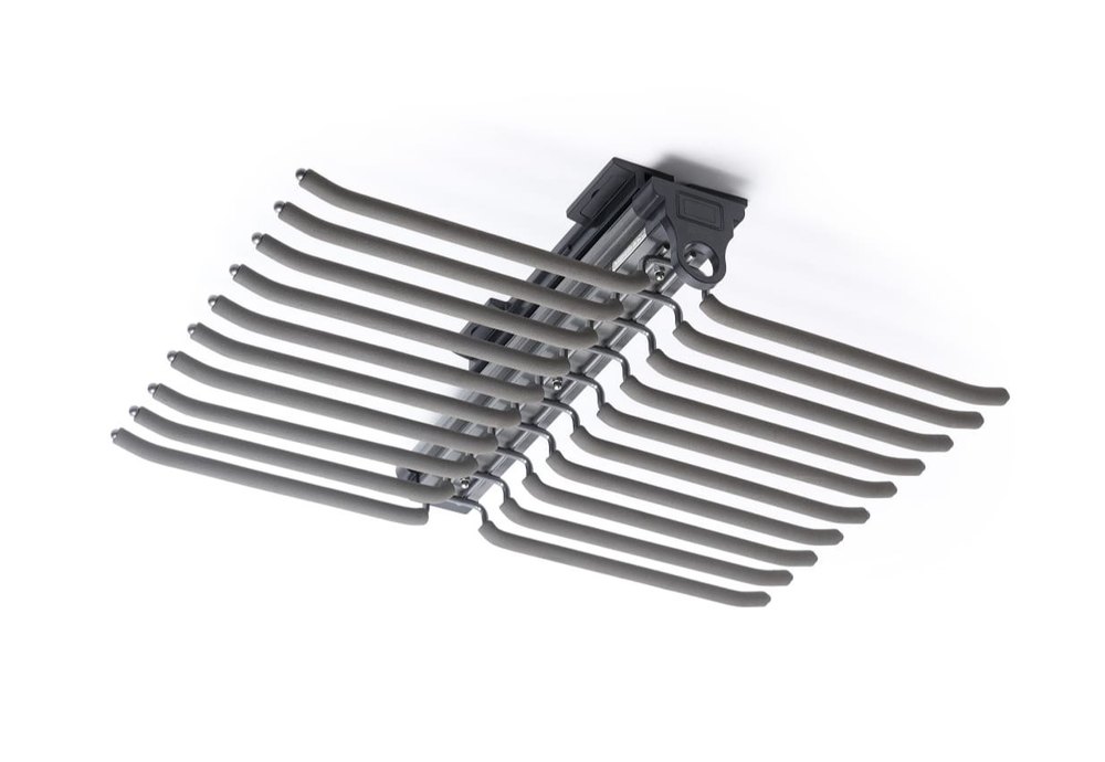 Trousers Gray LWTRD Trouser Rack Double, For Home