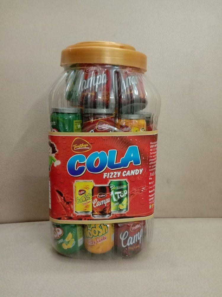 Cola Fizzy Candy, Packaging Type: Plastic Jar