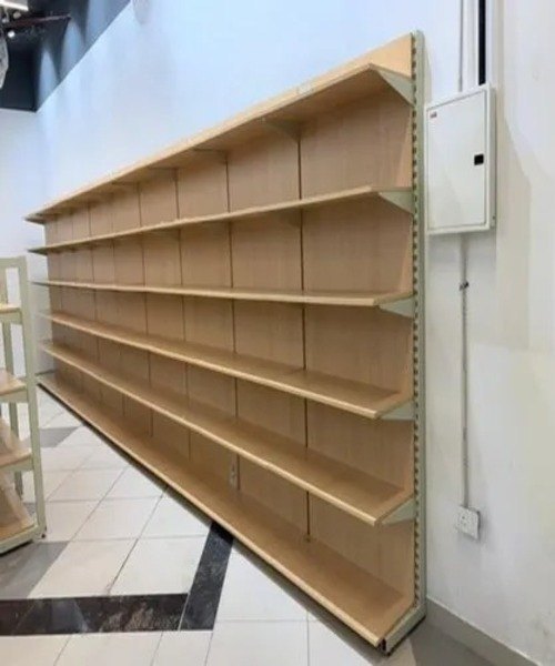 ALAMDISPLAY.COM Wall Mounted Readymade Garments Display Rack, Size: 7 Ft