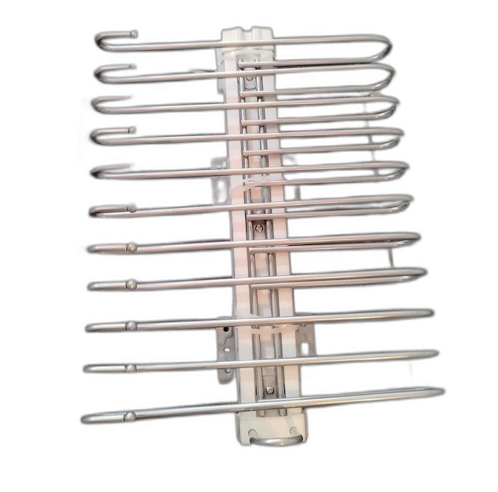 Stainless Steel Silver SS Trousers Rack, For Home