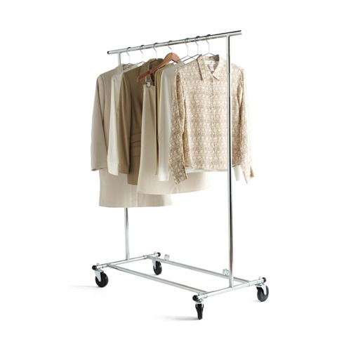 MS Free Standing Mild Steel Single Pole Garment Display Rack, Warranty: 1 Year