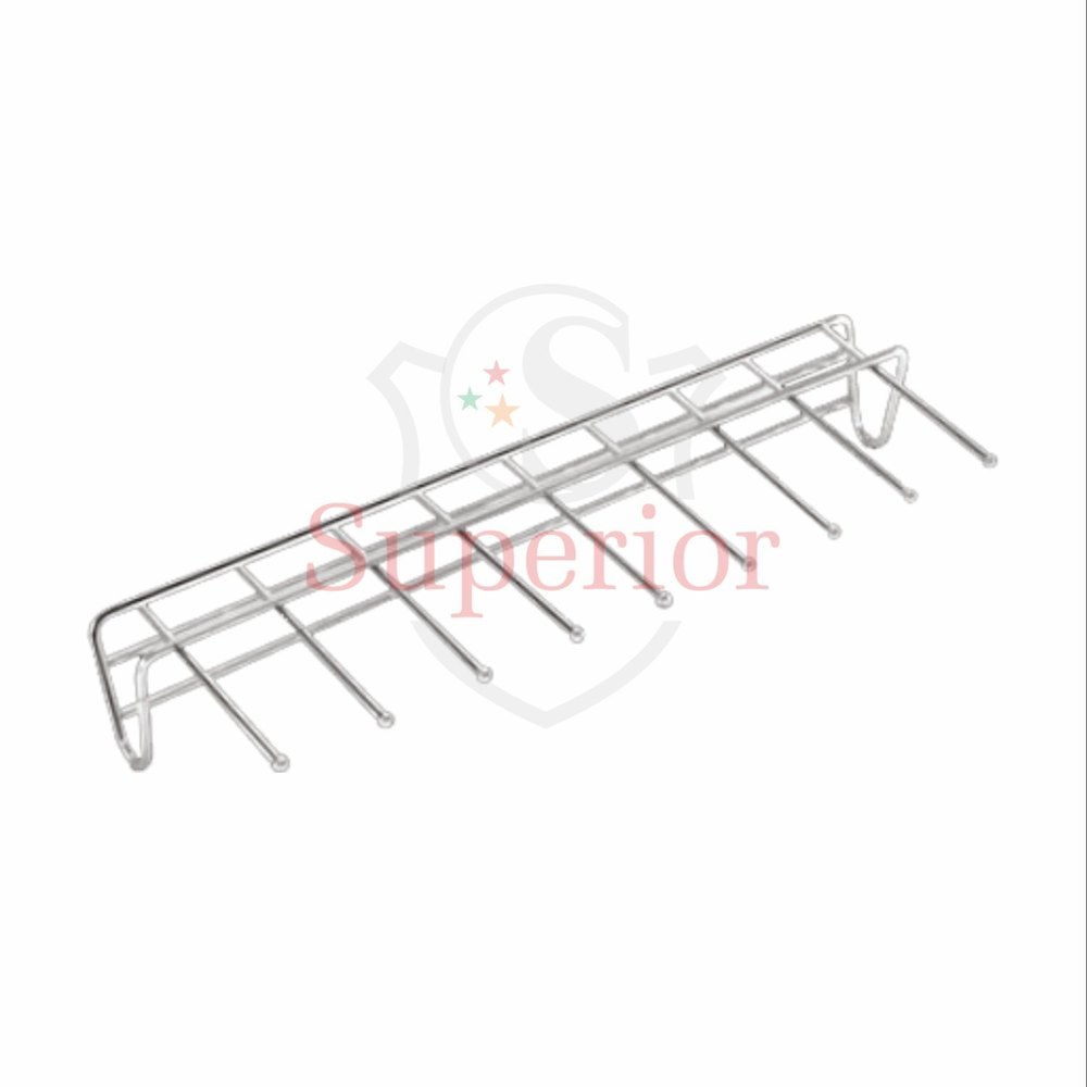 Silver Stainless Steel Tie Slider, For Home, Size: 20 Inch