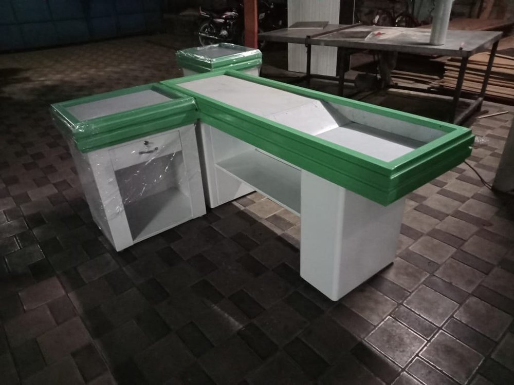 Rectangular Steel Shop Counters, Weight Tolerance Capacity: 70KG