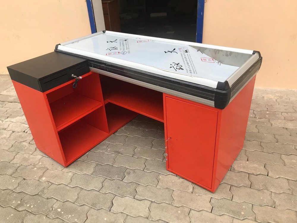 Supermarket Automated Checkout Counter, Size: 5x4 Feet