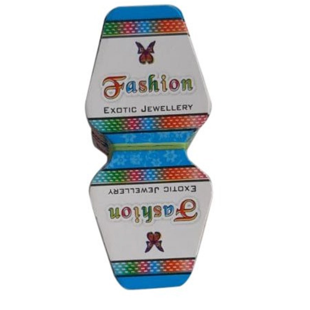 Printed Paper Earring Card, Outer Material: PP