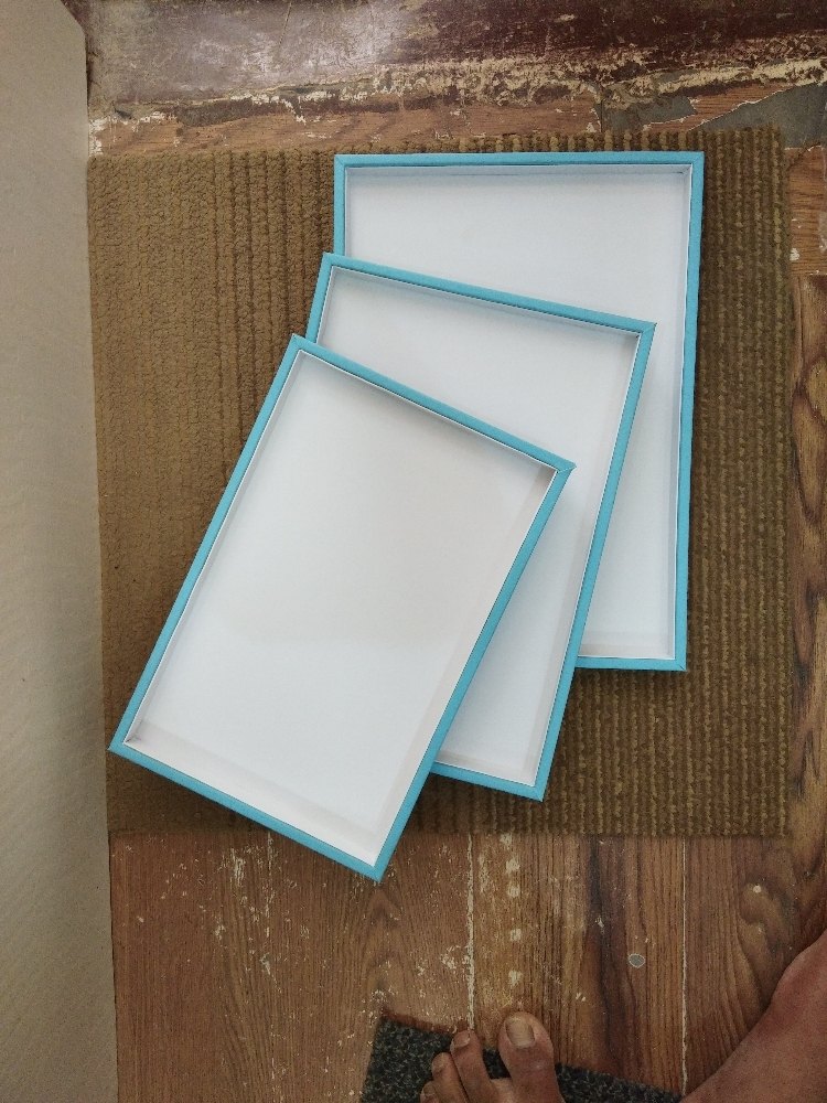 wooden Jewellery Display Trays, Outer Material: Velvet