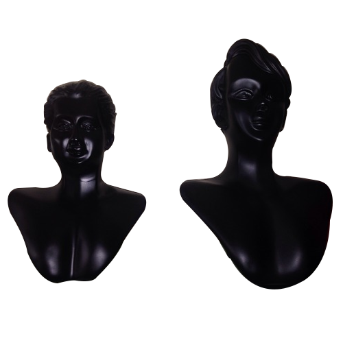 Porcelin Fiber Mannequins For Jewellery Display