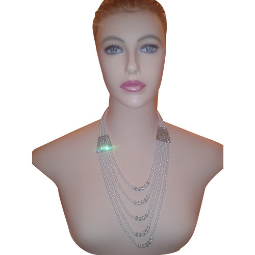 Female Fiberglass Jewelry Display Mannequins, Size: Standard