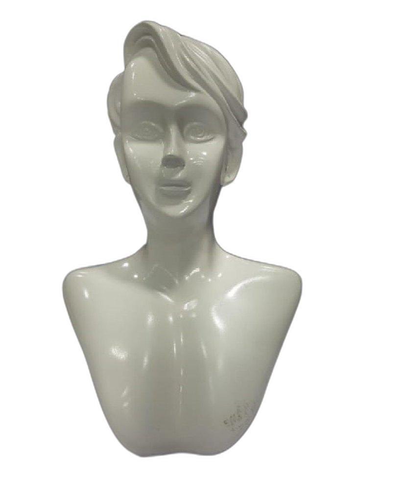 White Necklace Mannequin Stand