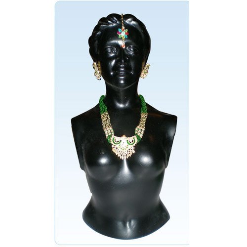 Black Fiber Jewellery Mannequins