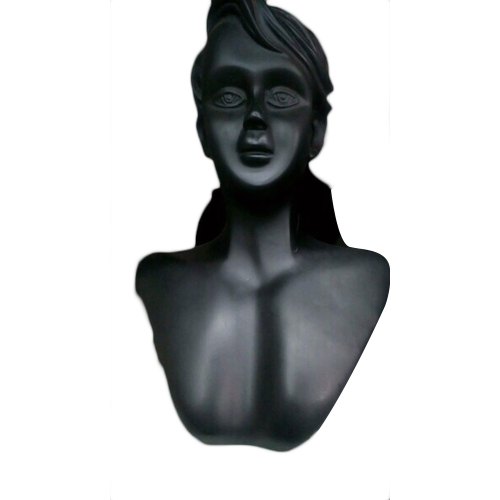 Acrylic Black Jewelry Display Mannequin, For Showroom, Size: 10 Inches