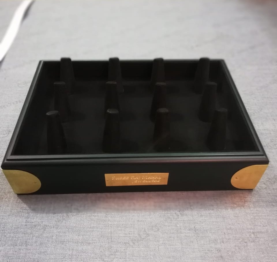 Black Metal Ring Display Trays, Warranty: 1 Year