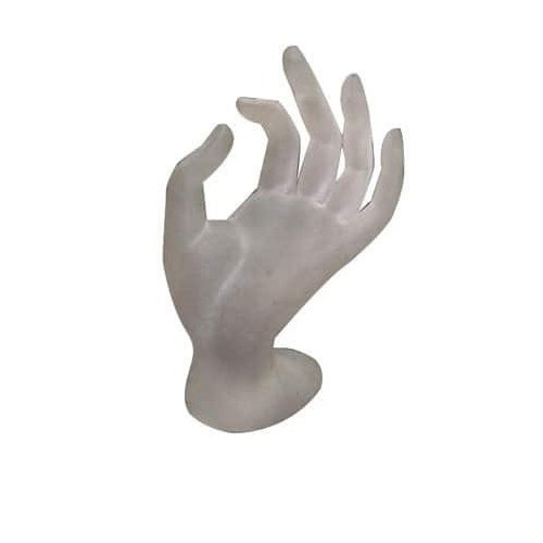 Stand Black/White Ring Display Resin Hands, Warranty: 1 Year