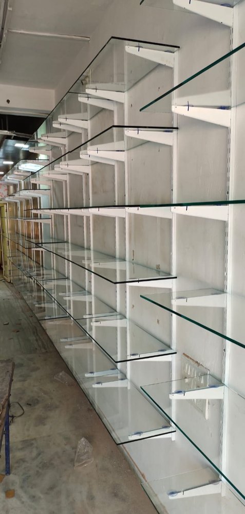 Showroom Glass Storage Rack
