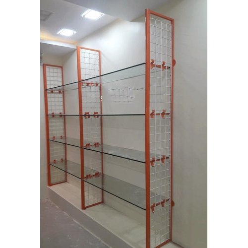 6 Feet Powder Coated Stand Storage Rack