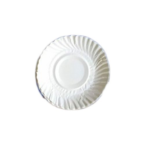 Wrinkle White PC Paper Plate, Paper GSM: 170 - 200, Size: 5 - 14 Inch