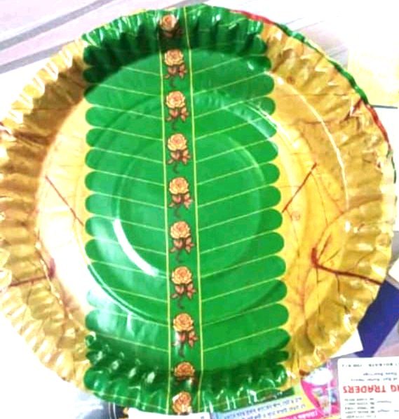 Paper plate fancy
