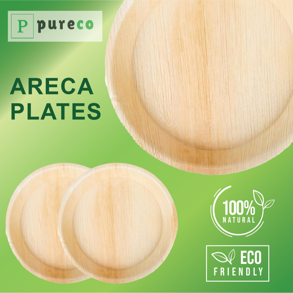 Areca Leaf Rectangular Plate