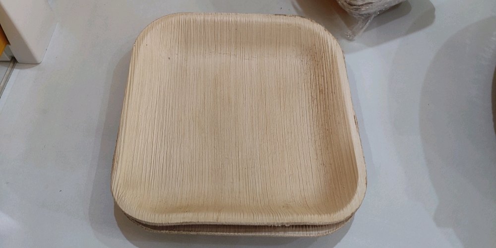 Square Areca Leaf Plate