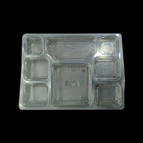 Square Disposable Plastic Plate