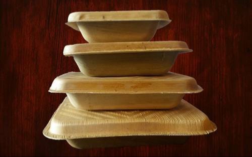 PAlm Yellow Biodegradble Eco Friendly Disposable Plates